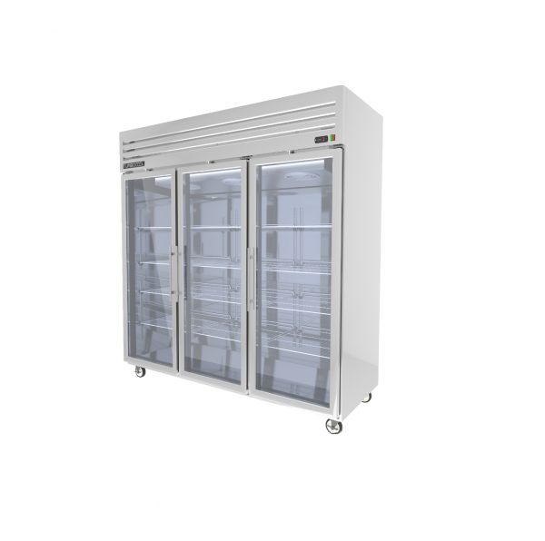 Tủ mát trưng bày 3 cánh kính Turbocool đứng URC 3G