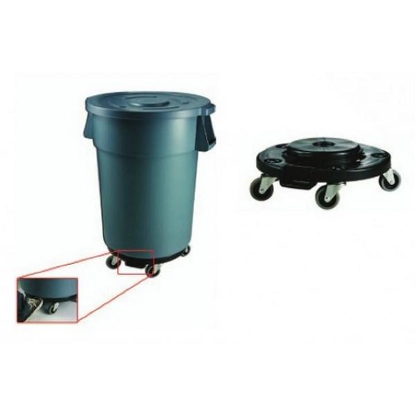 Chân Đế Để Thùng Rác Tròn Có Bánh Xe JIWINS JW-RCD 2 Chân Đế Để Thùng Rác Tròn Có Bánh Xe JIWINS JW-RCD