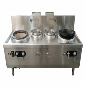 BẾP Á 2 HỌNG CÓ QUẠT THỔI KOLITON KR 22E