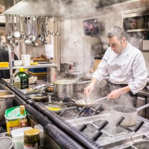 Steam and moisture in kitchen