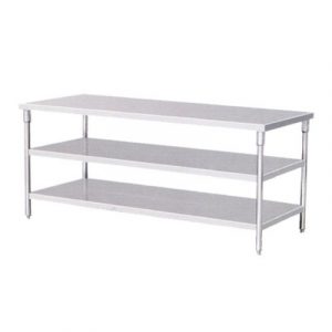 BÀN 3 TẦNG MẶT TRÊN LÀM BÁNH INOX
