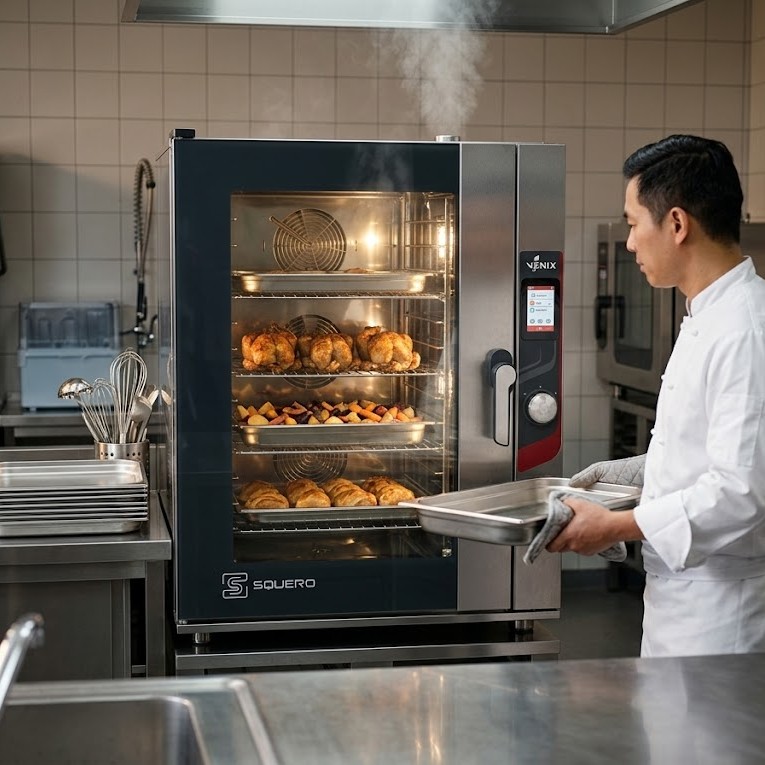Lò Hấp Nướng Đa Năng 10 Khay Venix SQ10TCC 3 lo-hap-nuong-da-nang-10-khay-venix-sq10tcc